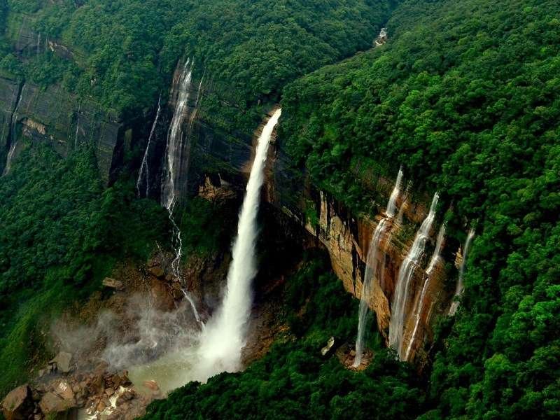 Nohkalikai Waterfall