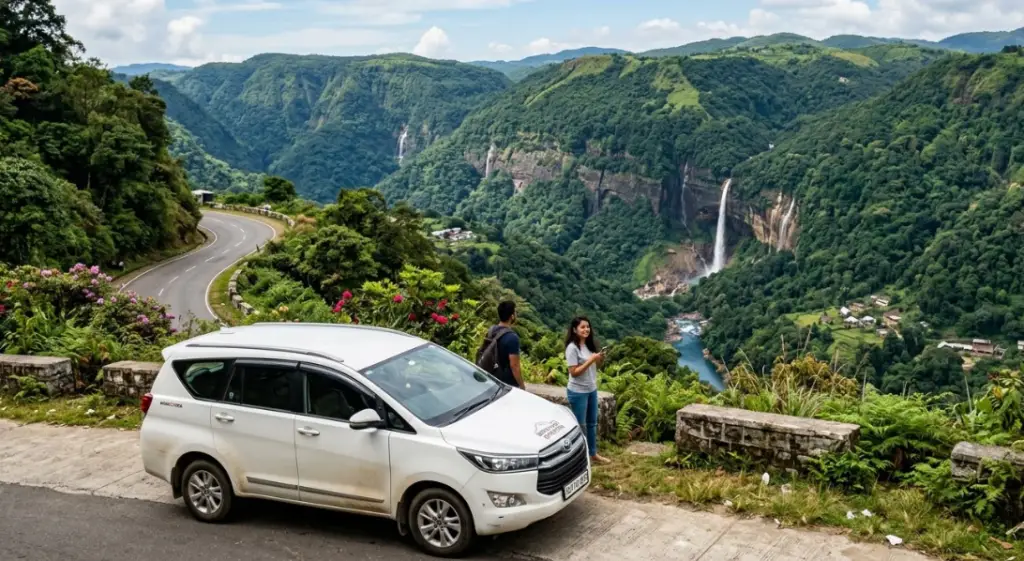 innova crysta self drive in guwahati at meghalaya