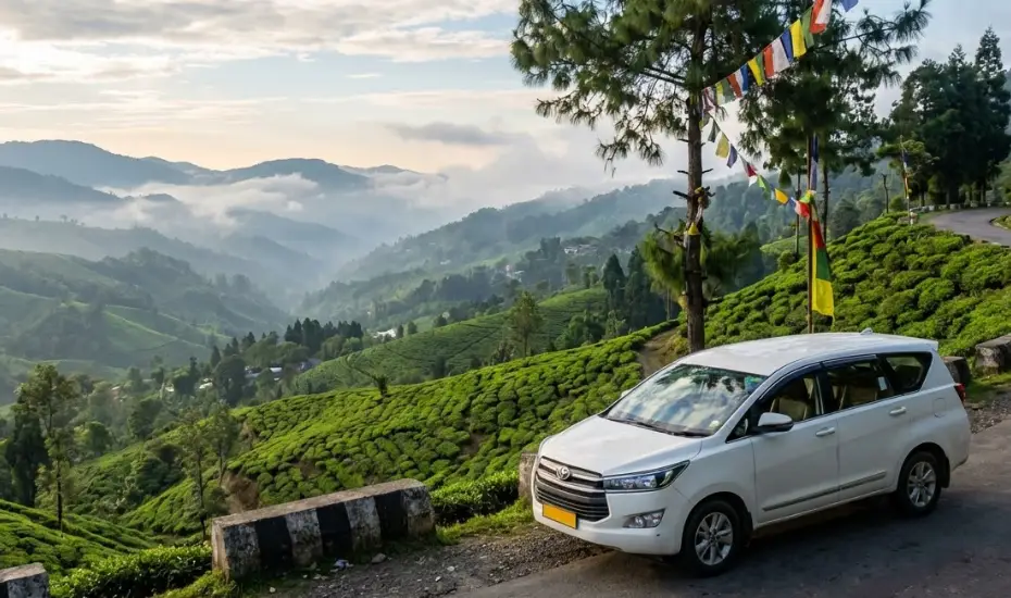 Innova crysta north east rental tour from guwahati airport